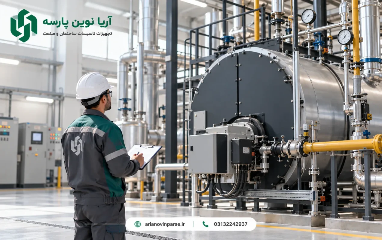 بازدید_فنی_دیگ_بخار_صنعتی